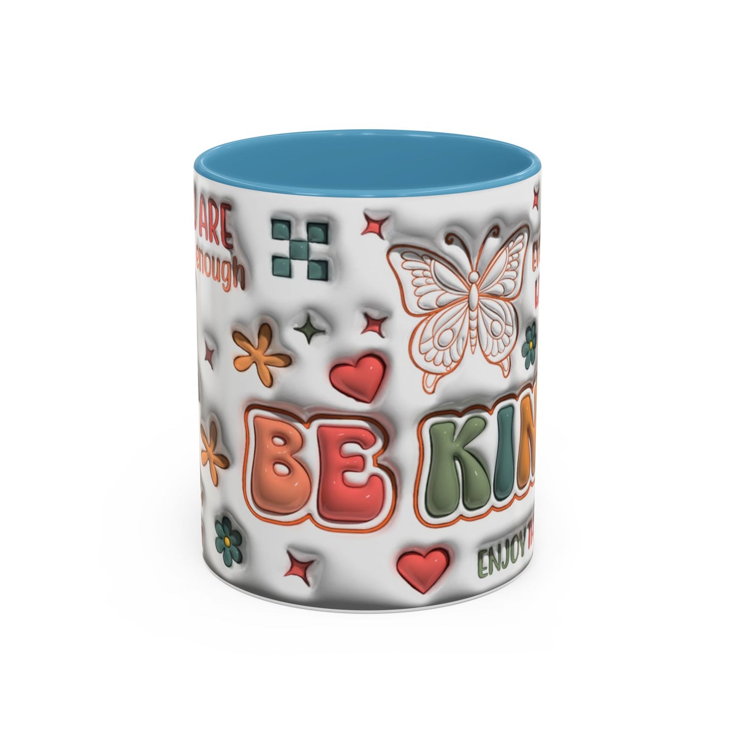 Coffee Mug 11oz - Inspirational Positive Vibes - Graffiti