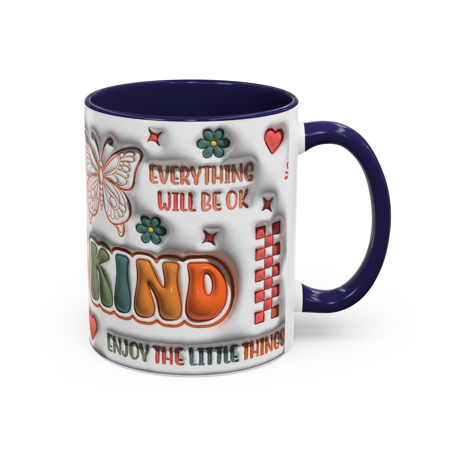 Coffee Mug 11oz - Inspirational Positive Vibes - Graffiti