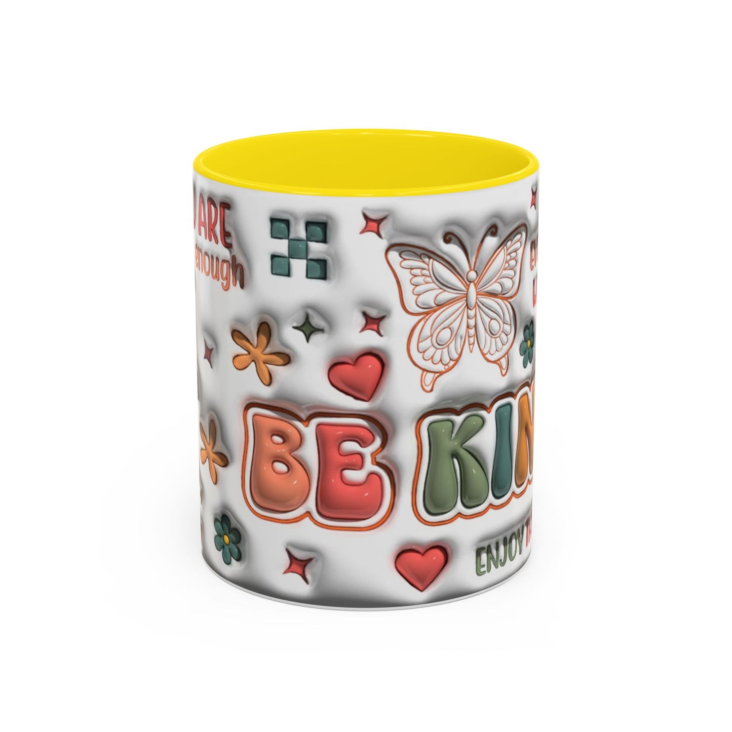 Coffee Mug 11oz - Inspirational Positive Vibes - Graffiti