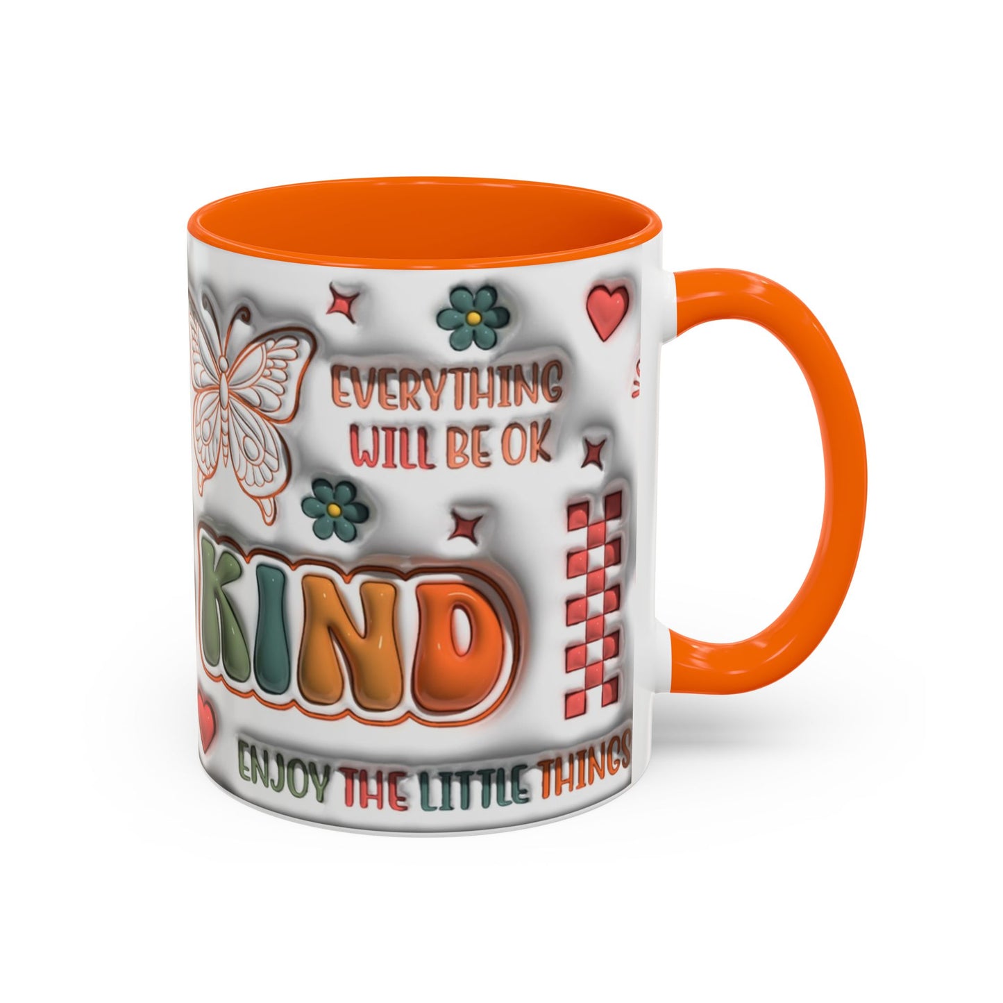 Coffee Mug 11oz - Inspirational Positive Vibes - Graffiti
