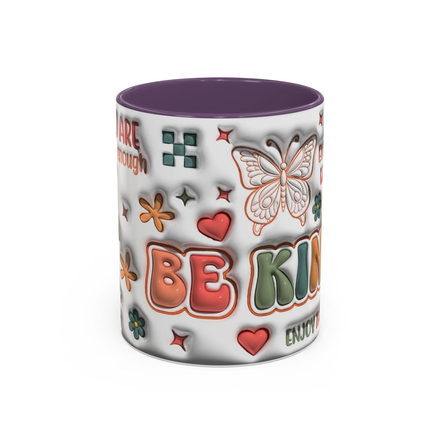 Coffee Mug 11oz - Inspirational Positive Vibes - Graffiti