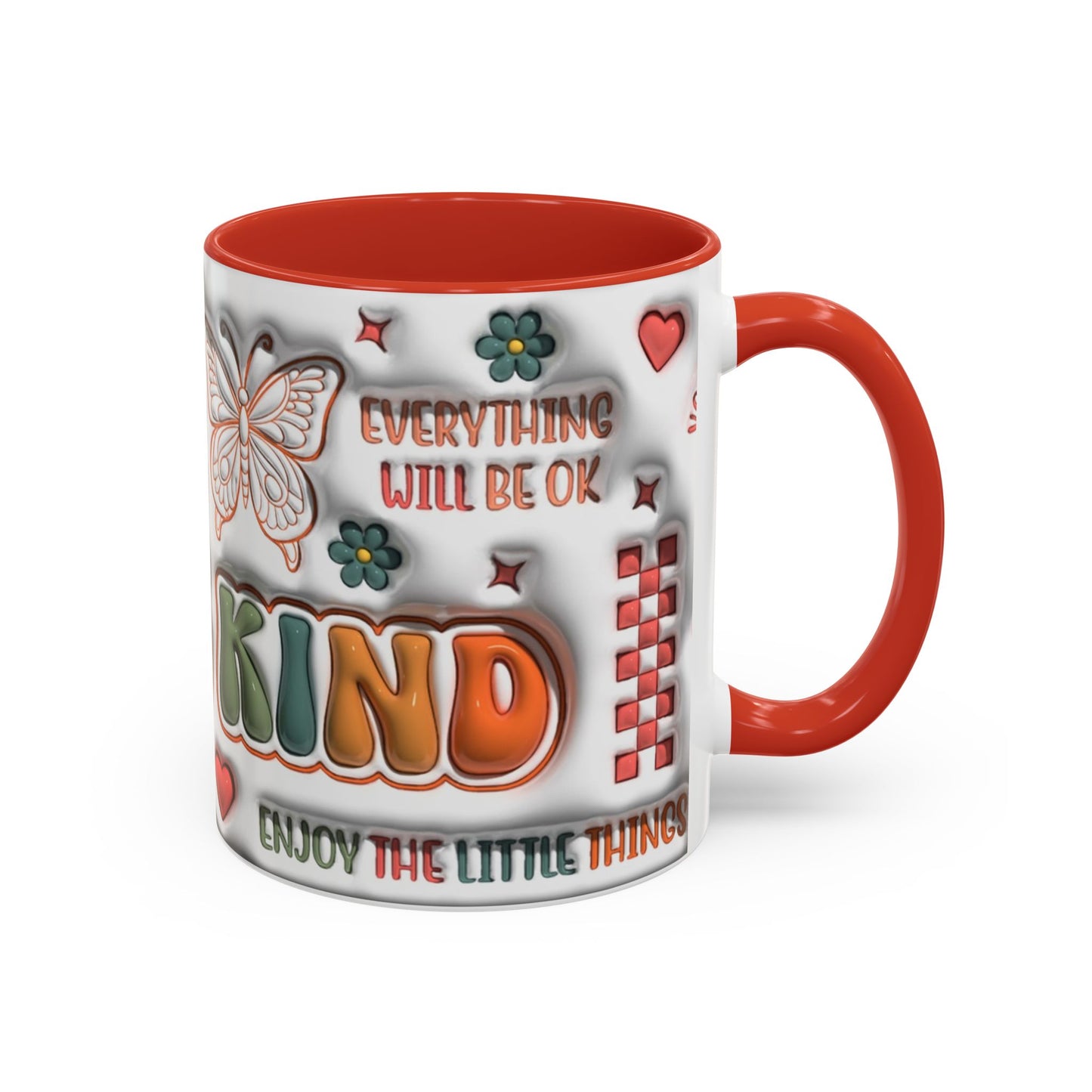 Coffee Mug 11oz - Inspirational Positive Vibes - Graffiti