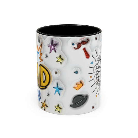 Mug - Fun Best Dad Accent Coffee Mug - Graffiti