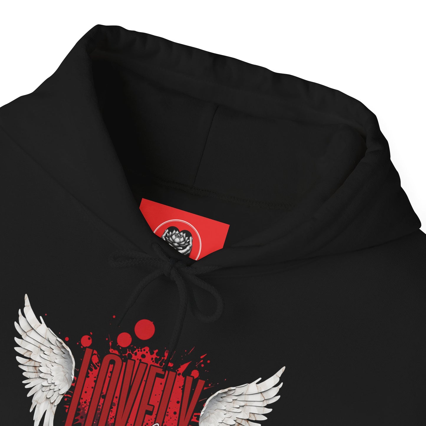 Lovely Angels Hooded Sweatshirt - Graffiti