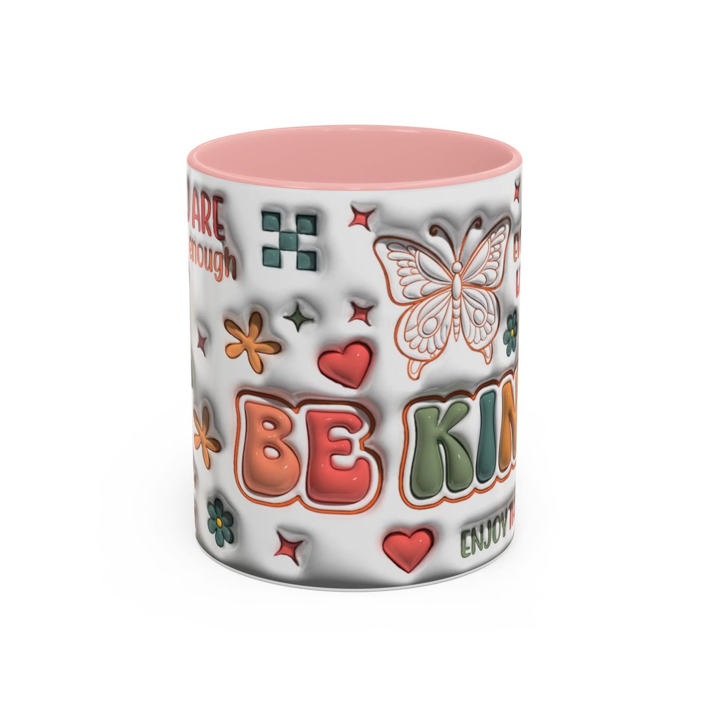 Coffee Mug 11oz - Inspirational Positive Vibes - Graffiti