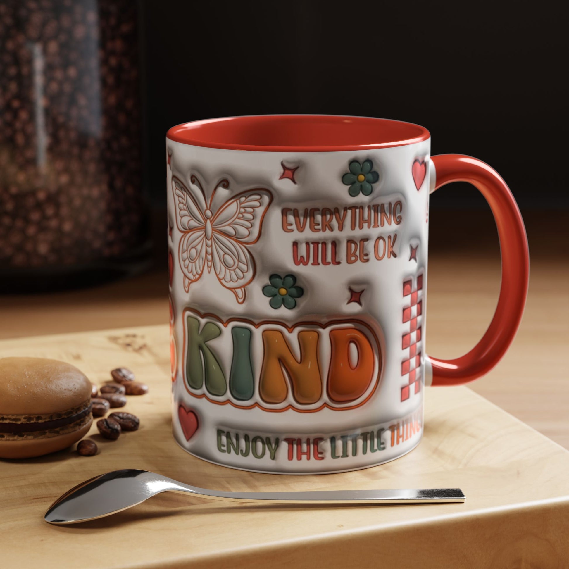 Coffee Mug 11oz - Inspirational Positive Vibes - Graffiti