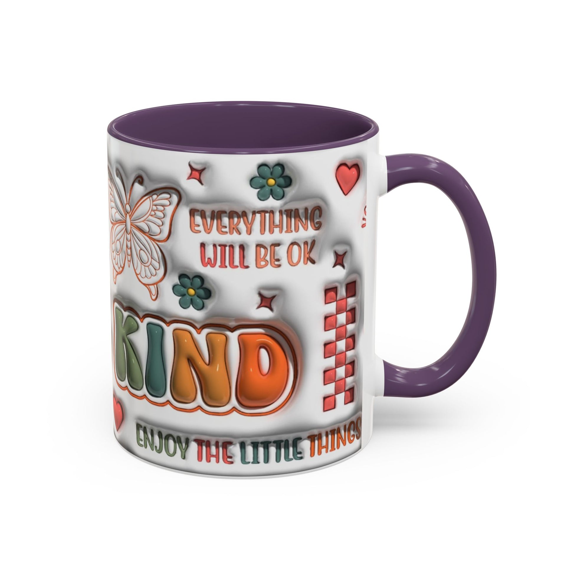 Coffee Mug 11oz - Inspirational Positive Vibes - Graffiti