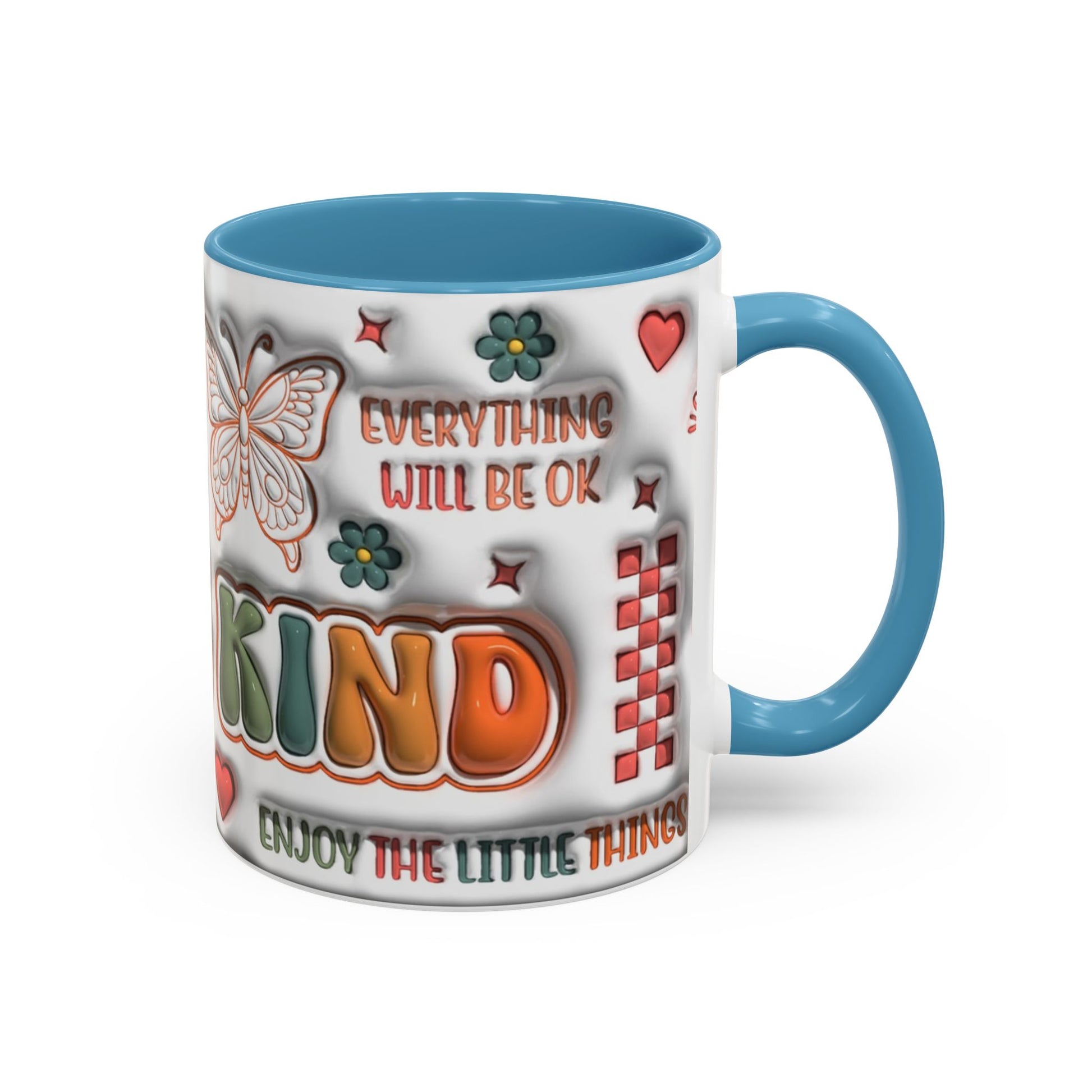Coffee Mug 11oz - Inspirational Positive Vibes - Graffiti