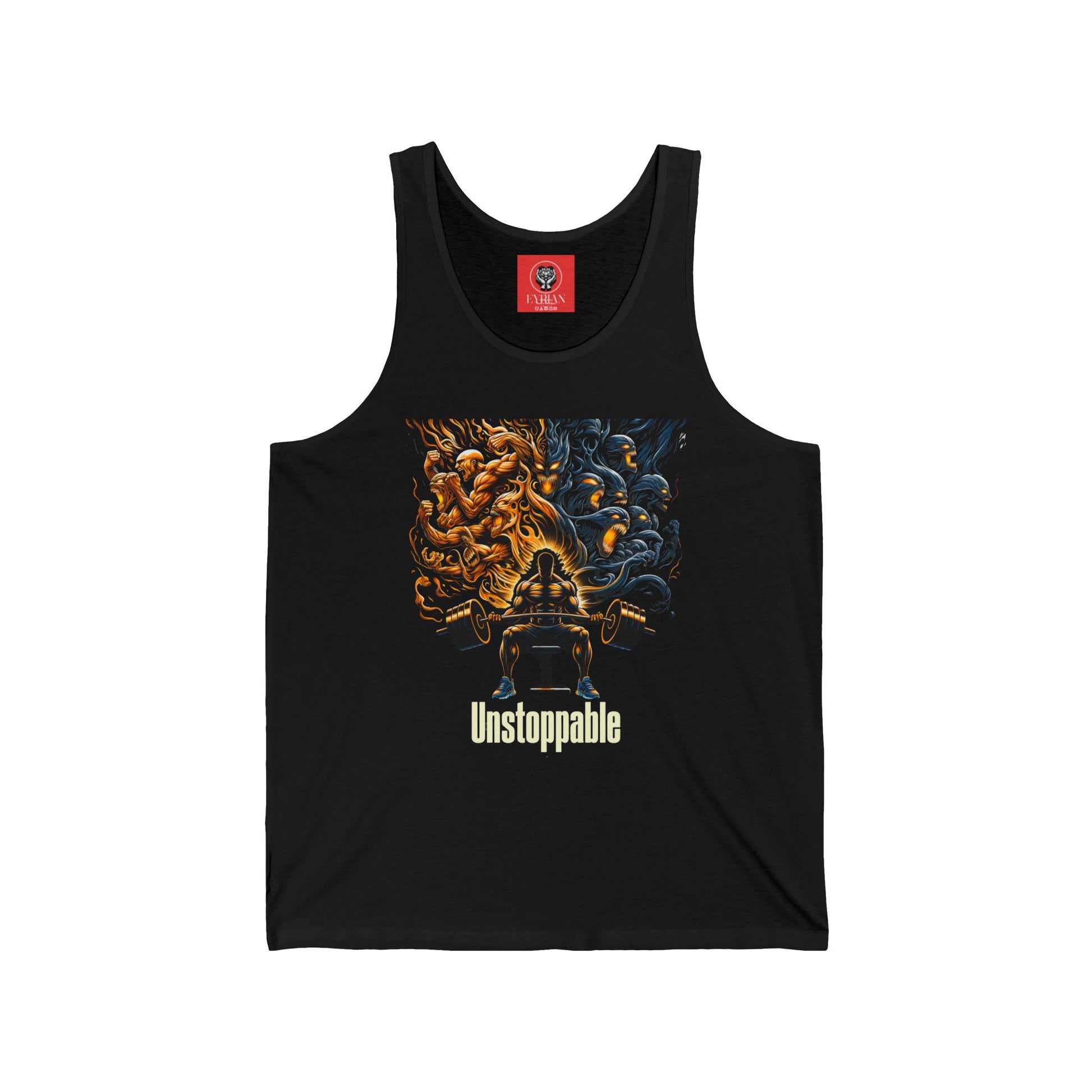 Workout Tank - Unstoppable Unisex Jersey Tank - Graffiti