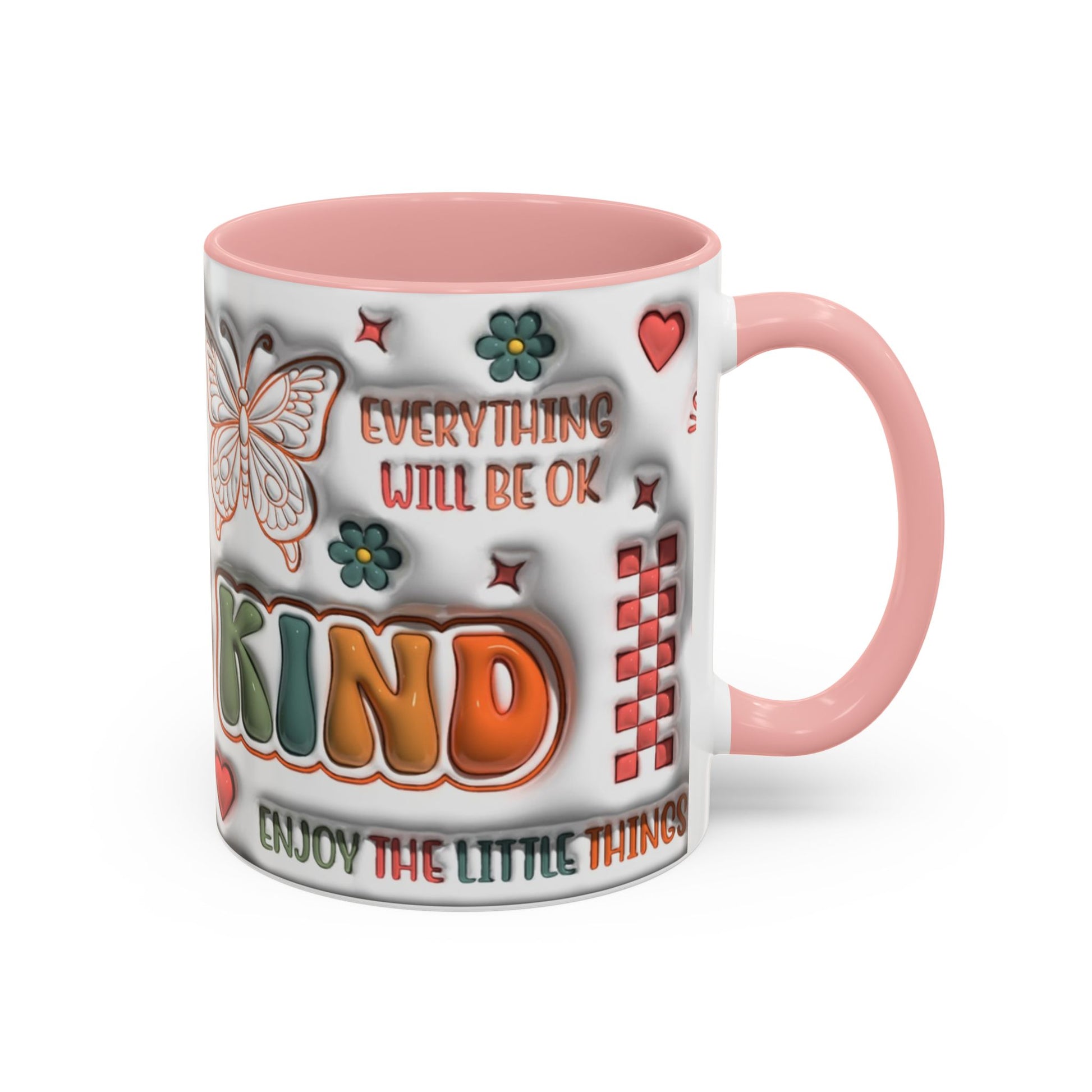 Coffee Mug 11oz - Inspirational Positive Vibes - Graffiti
