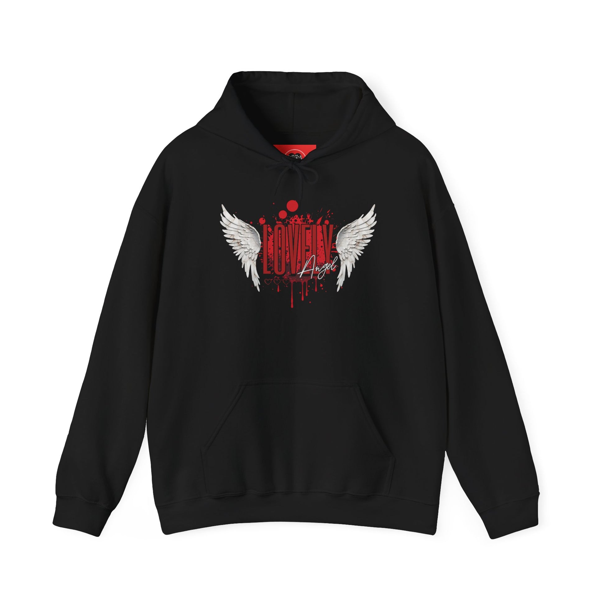 Lovely Angels Hooded Sweatshirt - Graffiti