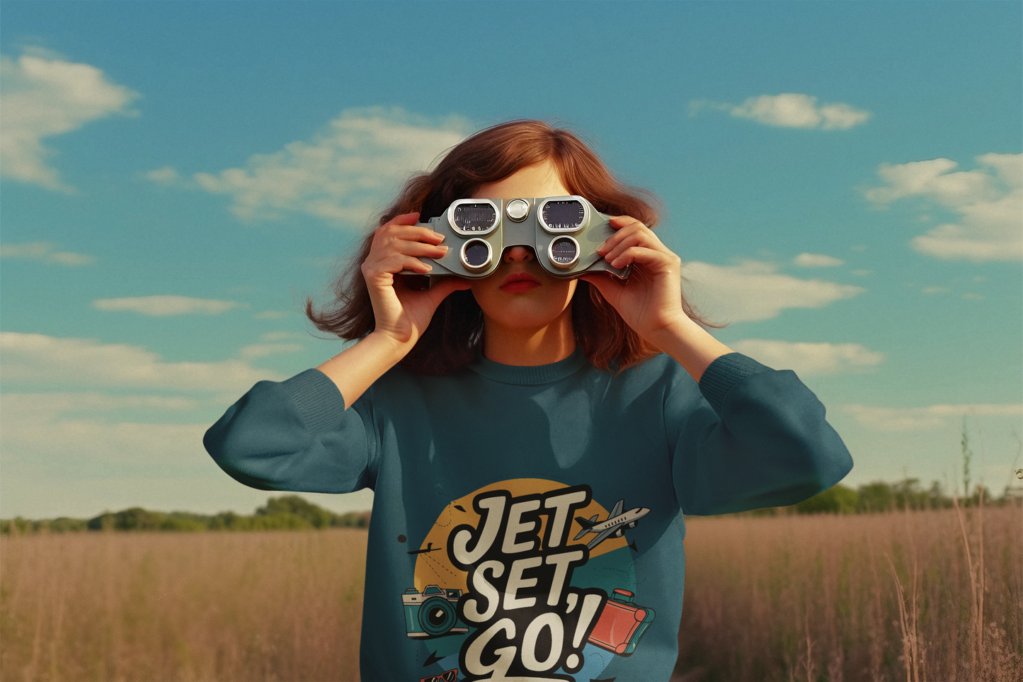 Jet Set Go Sweatshirt, Travel Enthusiast Gift, Cozy Adventure Sweatshirt, Vacation Outfit, Unisex Apparel - Graffiti