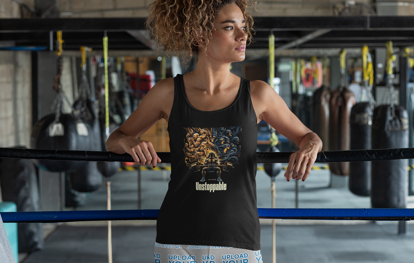 Workout Tank - Unstoppable Unisex Jersey Tank - Graffiti